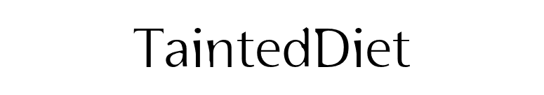 TaintedDiet font preview