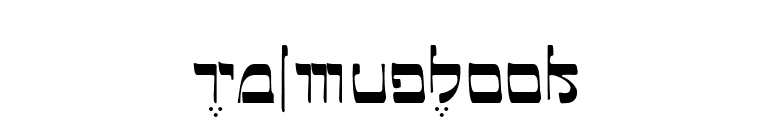 TalmudBook font preview