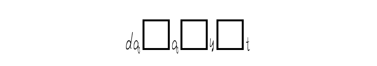Tamarind font preview