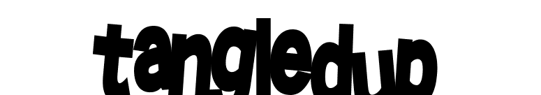 TangledUp font preview