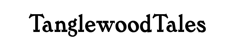 TanglewoodTales font preview