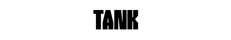 Tank font preview
