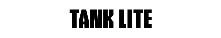 Tank Lite font preview