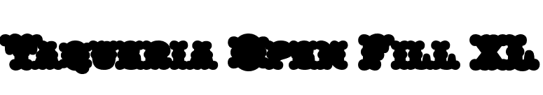Taqueria Open Fill XL font preview