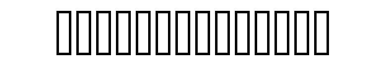 Taques au gogo font preview