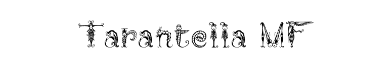 Tarantella MF font preview