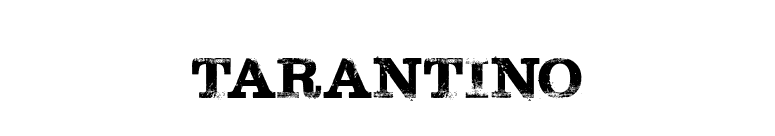 Tarantino font preview