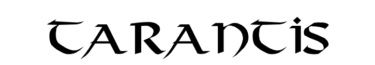 Tarantis font preview