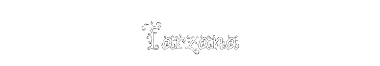 Tarzana font preview