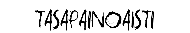 tasapainoaisti font preview