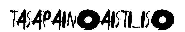 tasapainoaisti_iso font preview