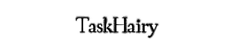 TaskHairy font preview