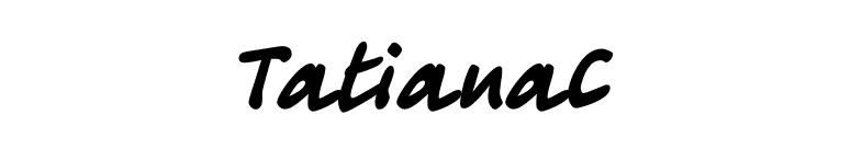 TatianaC font preview