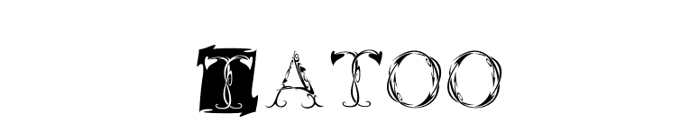 Tatoo font preview