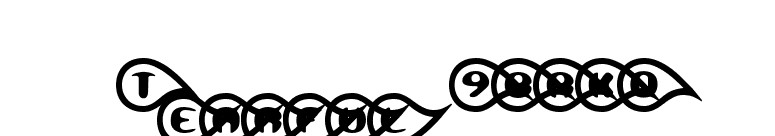 Tearful (BRK) font preview