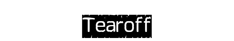 Tearoff font preview