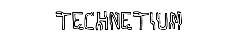 Technetium font preview