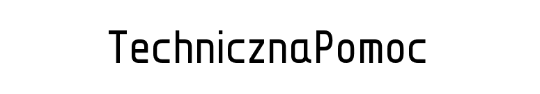TechnicznaPomoc font preview
