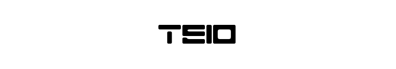 Teio font preview