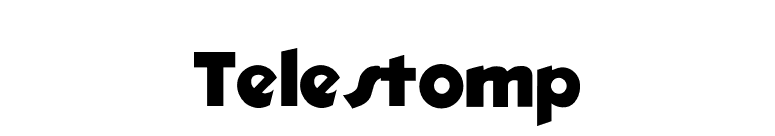 Telestomp font preview