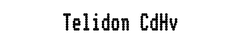 Telidon CdHv font preview