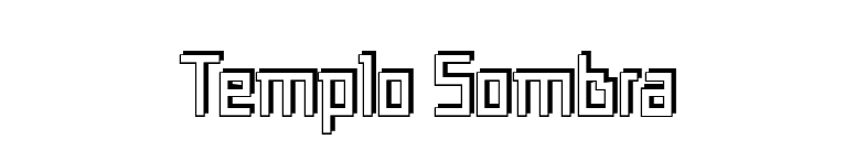 Templo Sombra font preview