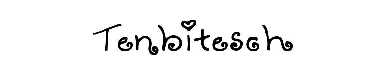 Tenbitesch font preview