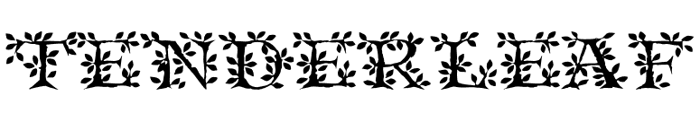 TenderLeaf font preview