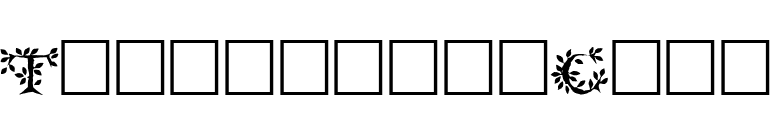 TenderleafCaps font preview