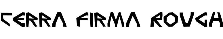 Terra Firma Rough font preview