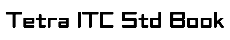 Tetra ITC Std Book font preview