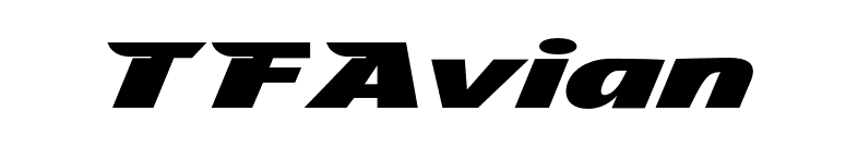 TFAvian font preview