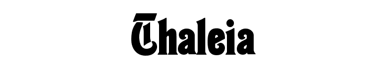 Thaleia font preview