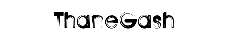 ThaneGash font preview