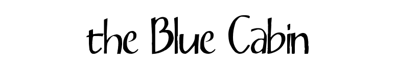the Blue Cabin font preview