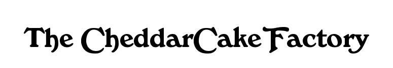 The CheddarCake Factory font preview
