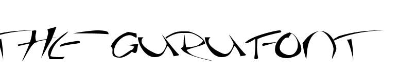 The Guru Font font preview