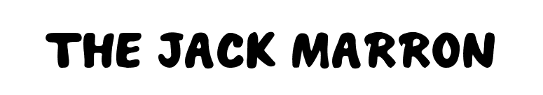 THE JACK MARRON font preview