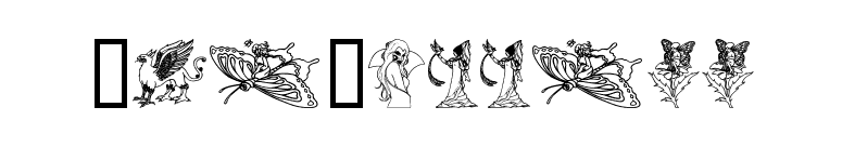 TheGoddess font preview