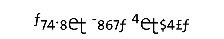 TheMix Light Expert font preview