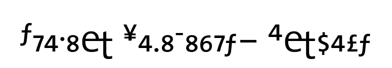 TheMix SemiLight- Expert font preview