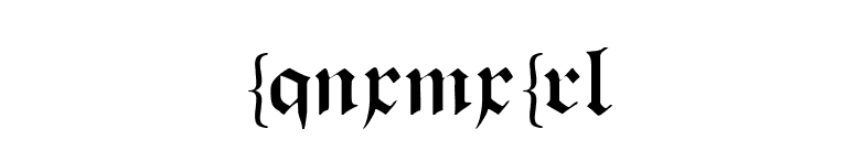 Theodoric font preview
