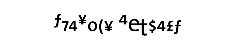 TheSans Expert font preview