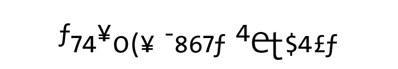 TheSans Light Expert font preview