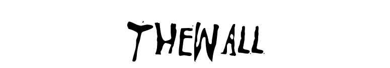 TheWall font preview