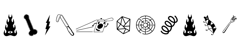ThingbatTwo font preview