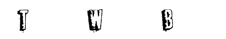 Third World Buzz font preview