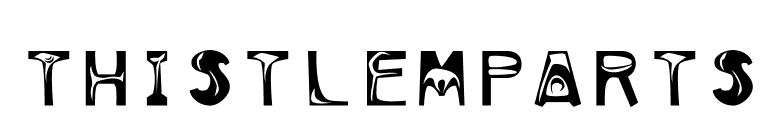ThistlemParts font preview