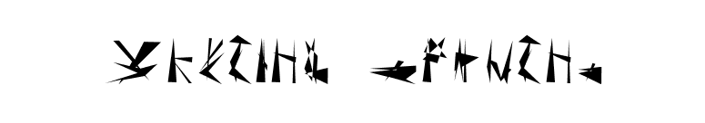 Tholian Regular font preview