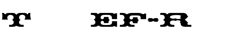 ThunderbirdEF-Regular font preview